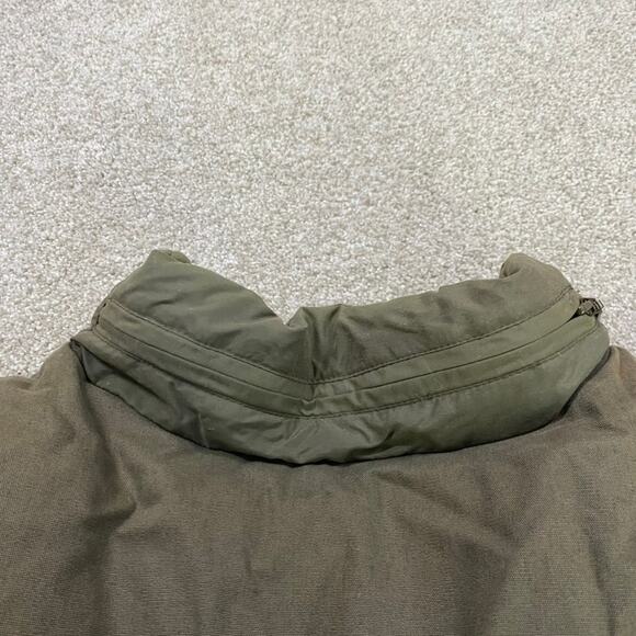 VTG Gap Puffer Vest Mens L Full Zip Gorpcore Down Green Warm 90s Outdoor - Picture 6 of 10